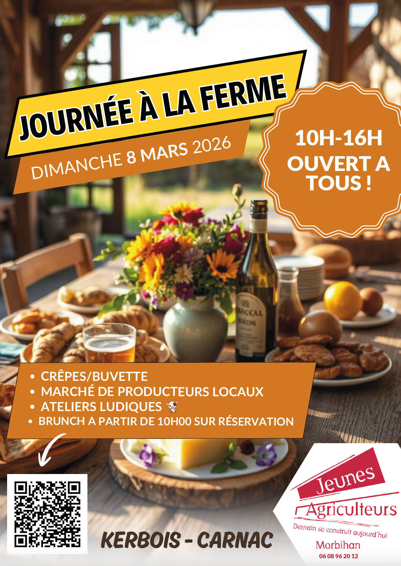 Journée à la ferme à Carnac